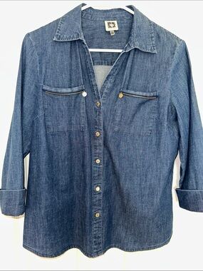 Denim look Top